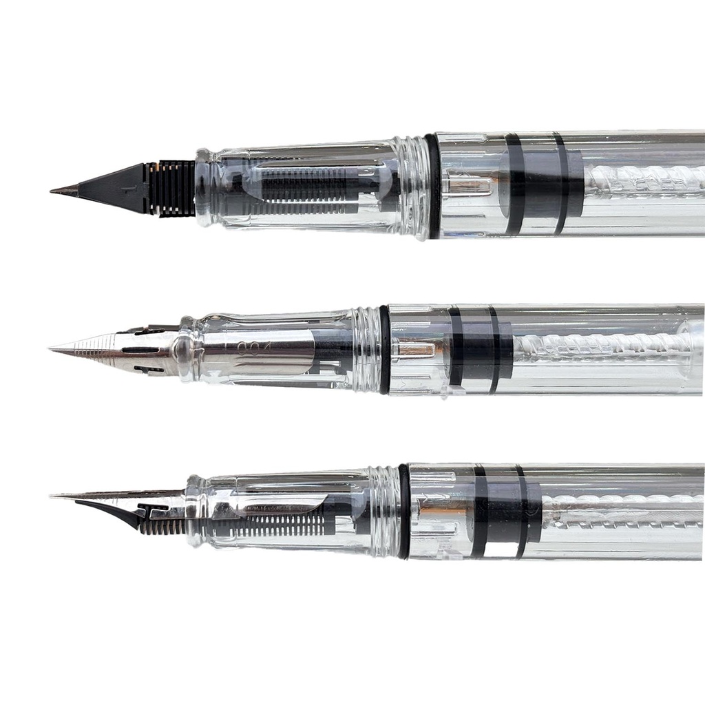 Pluma con plumín G extra flexible y convertidor