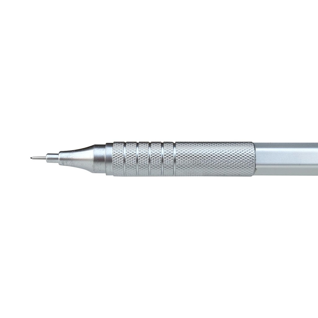 Portamina Metálico Gris Renart 0.3 mm