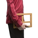 Atril De Madera Renart Sobremesa Plegable Mini 27 x 20cm