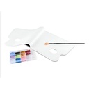 Block Paleta Mezcladora Renart Con Papel Encerado 65gr 36hjs