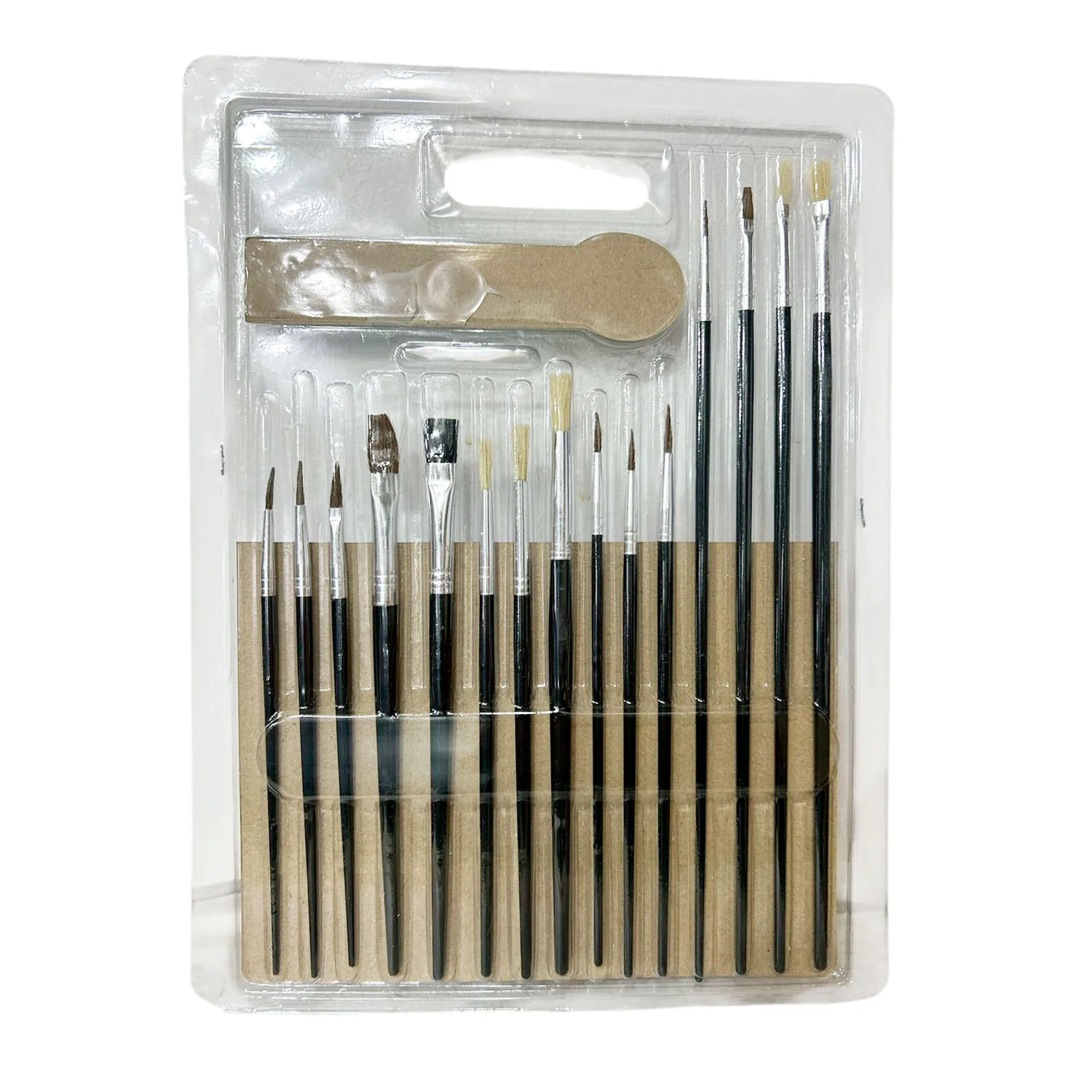 Set de pinceles surtidos Redondos y Planos (15ud)