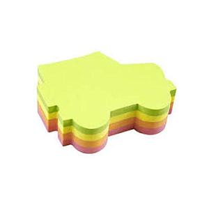 Notas Adhesivas Info 67X68mm 4 Colores Neon (200hj)
