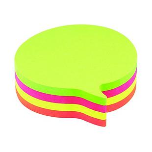 Notas Adhesivas Info 67X68mm 4 Colores Neon (200hj)