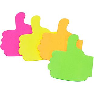 Notas adhesivas Post It 67X68mm 4 Colores Neon 200hj