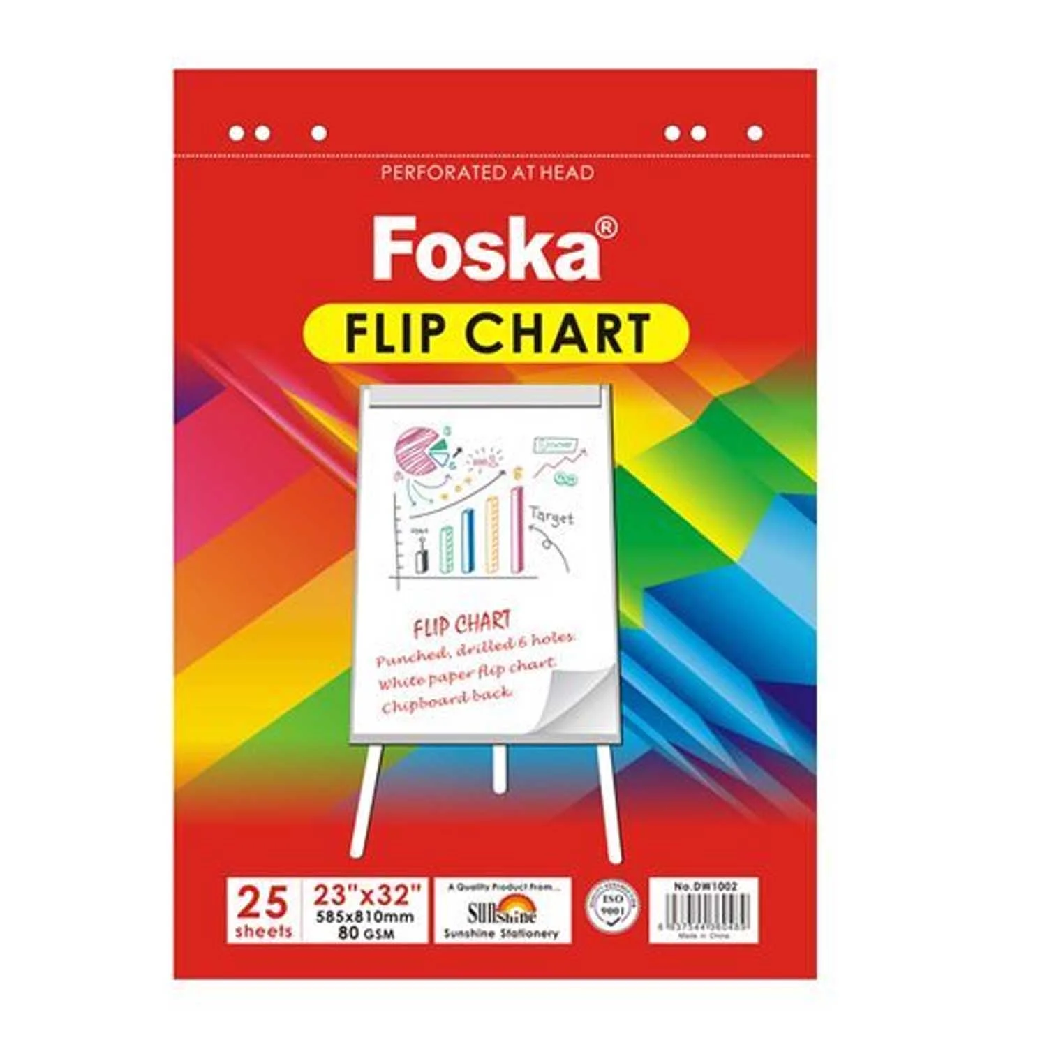 Block Rotafolio Tipo Papelógrafo JM 81x58cm 80gr 25hj