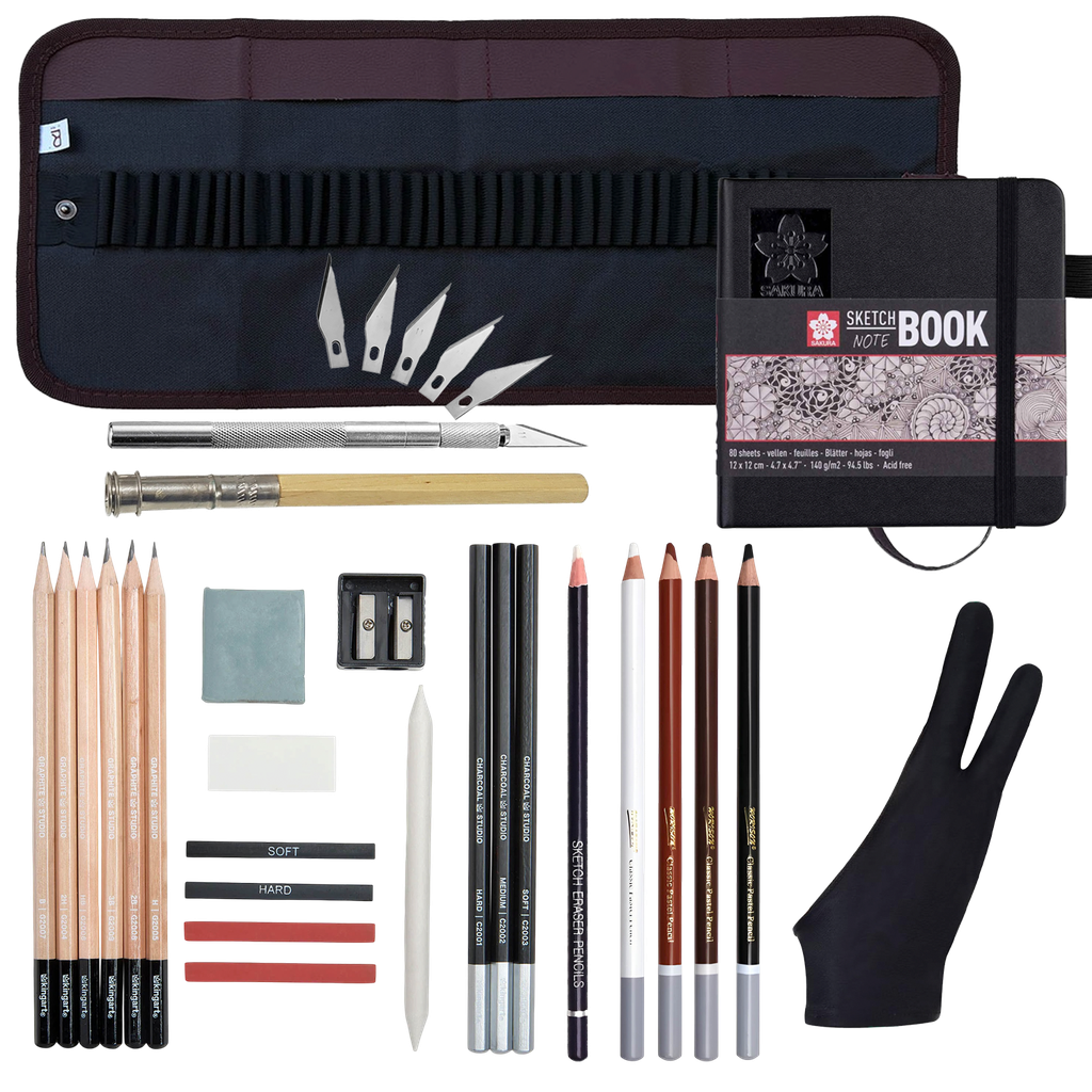 [PROMO36] Kit para Dibujo Profesional 27 Piezas