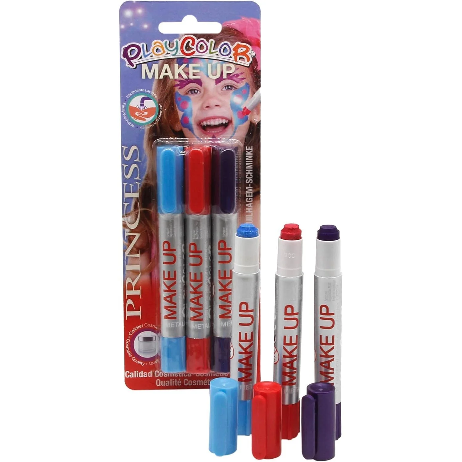 [D01044] Maquillaje Temático Princesa Playcolor 3 Colores