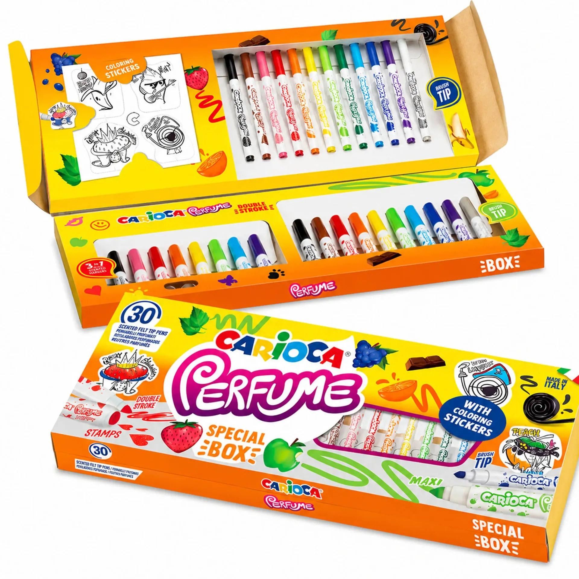 Plumones Perfume Carioca 30 Colores