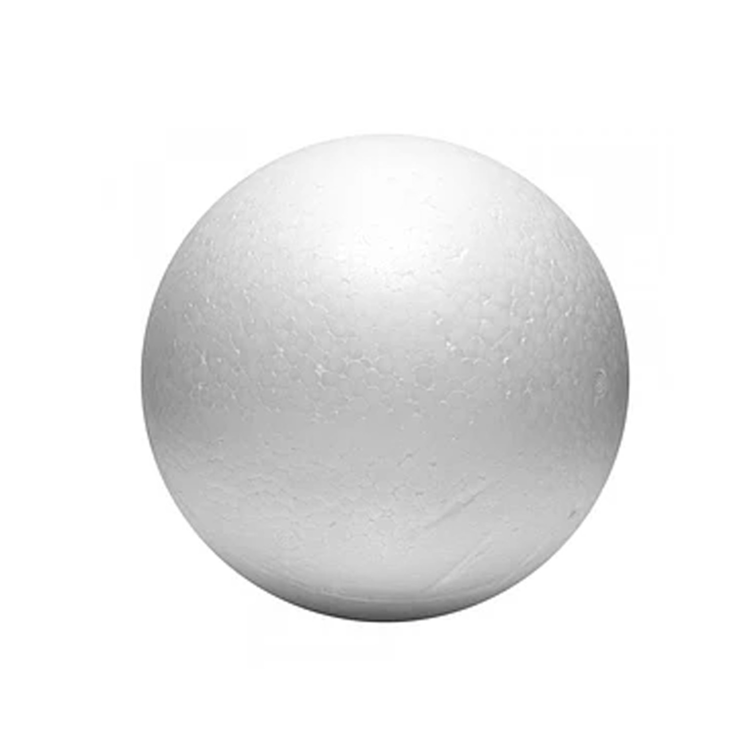 Esferas de plumavit de (2,5/ 3,5/ 10/ 12 cm) (1ud)
