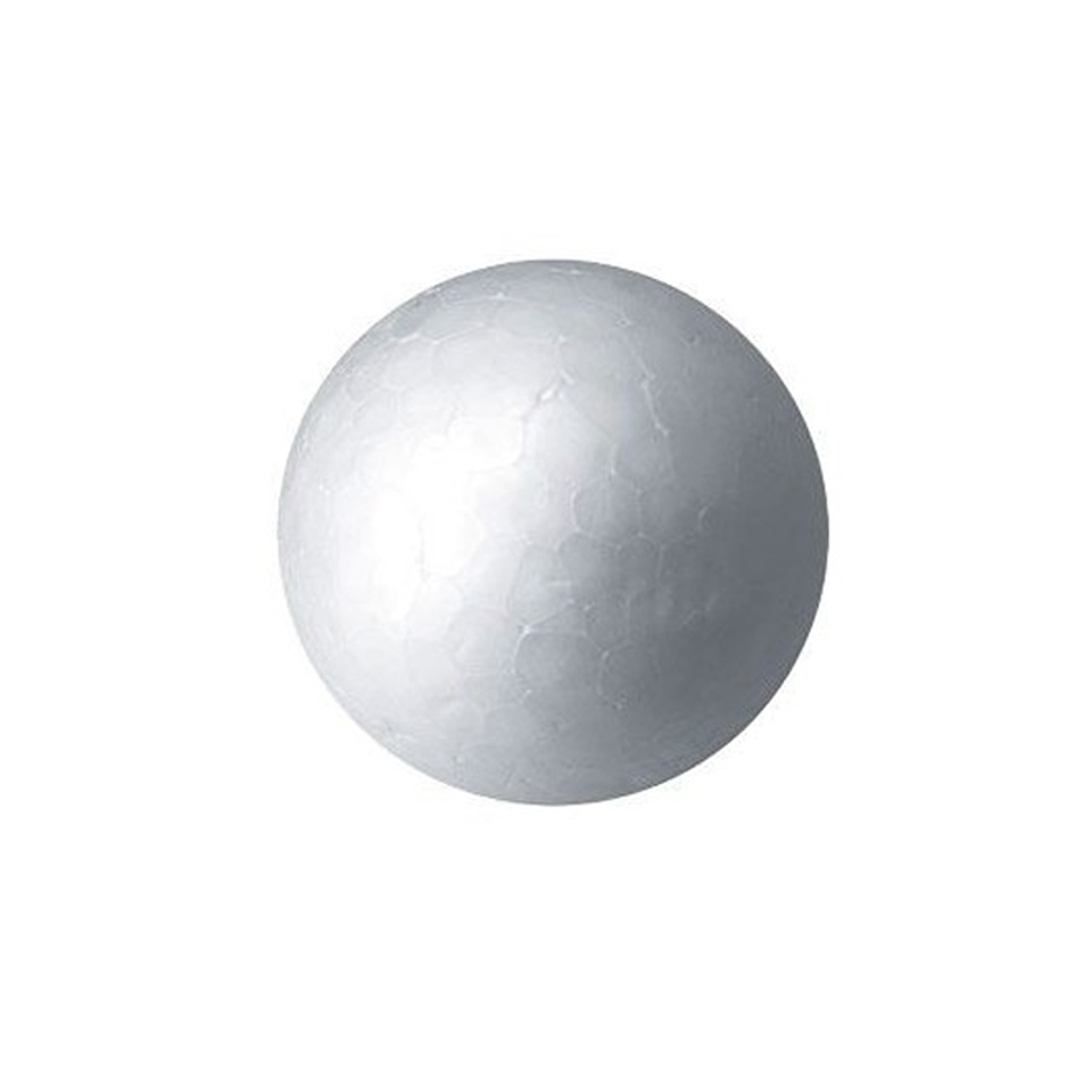 Esferas de plumavit de (5/ 6/ 7cm)  (1ud)