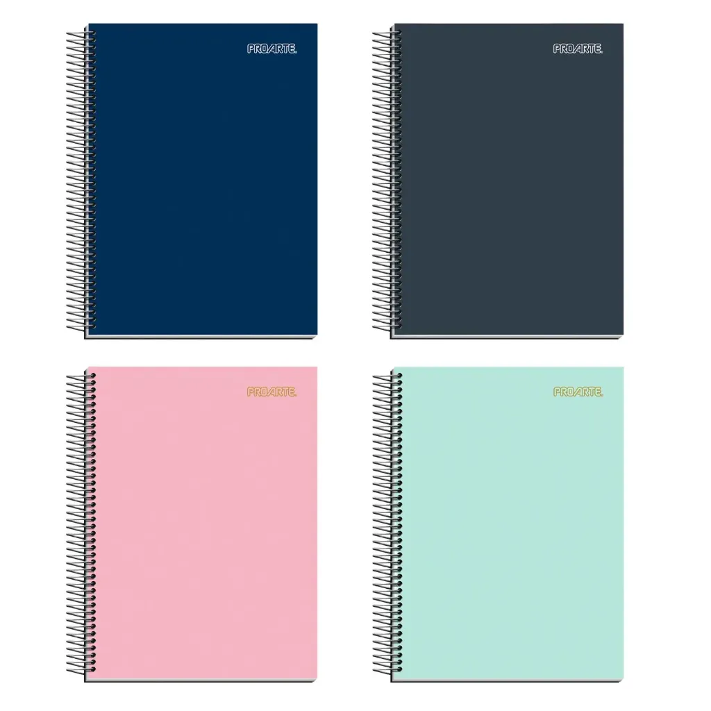 Cuaderno Proarte Liso Soft Touch Carta 150 hj 7mm