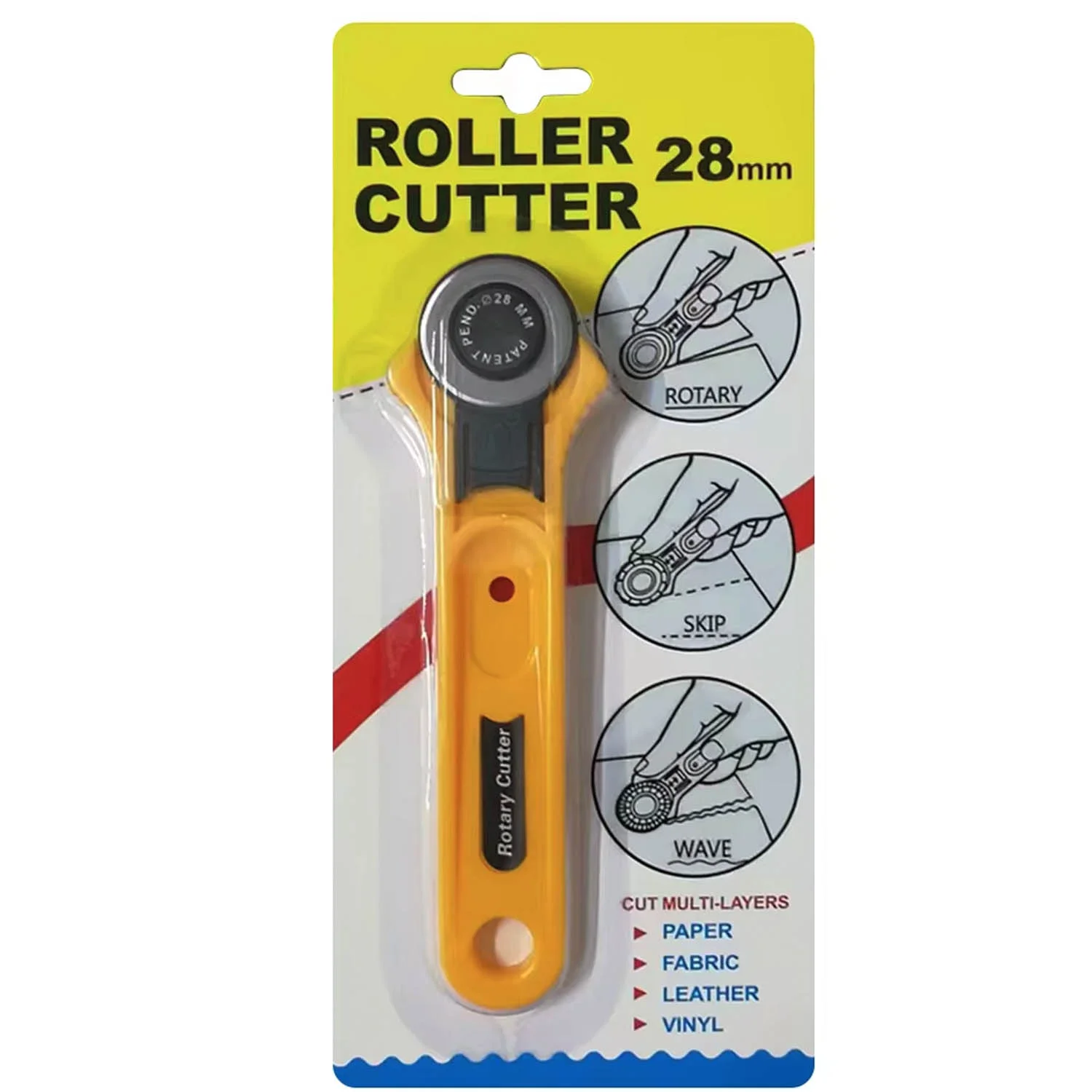 Cuchillo Cortador Rotatorio Para Tela Renart 28mm