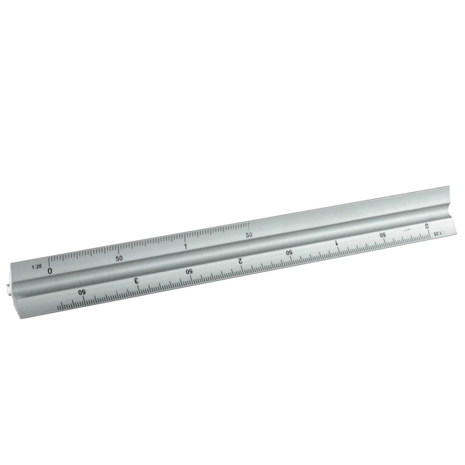Escalímetro Aluminio Arquipunto 6 esc.15cm (Sin logo)