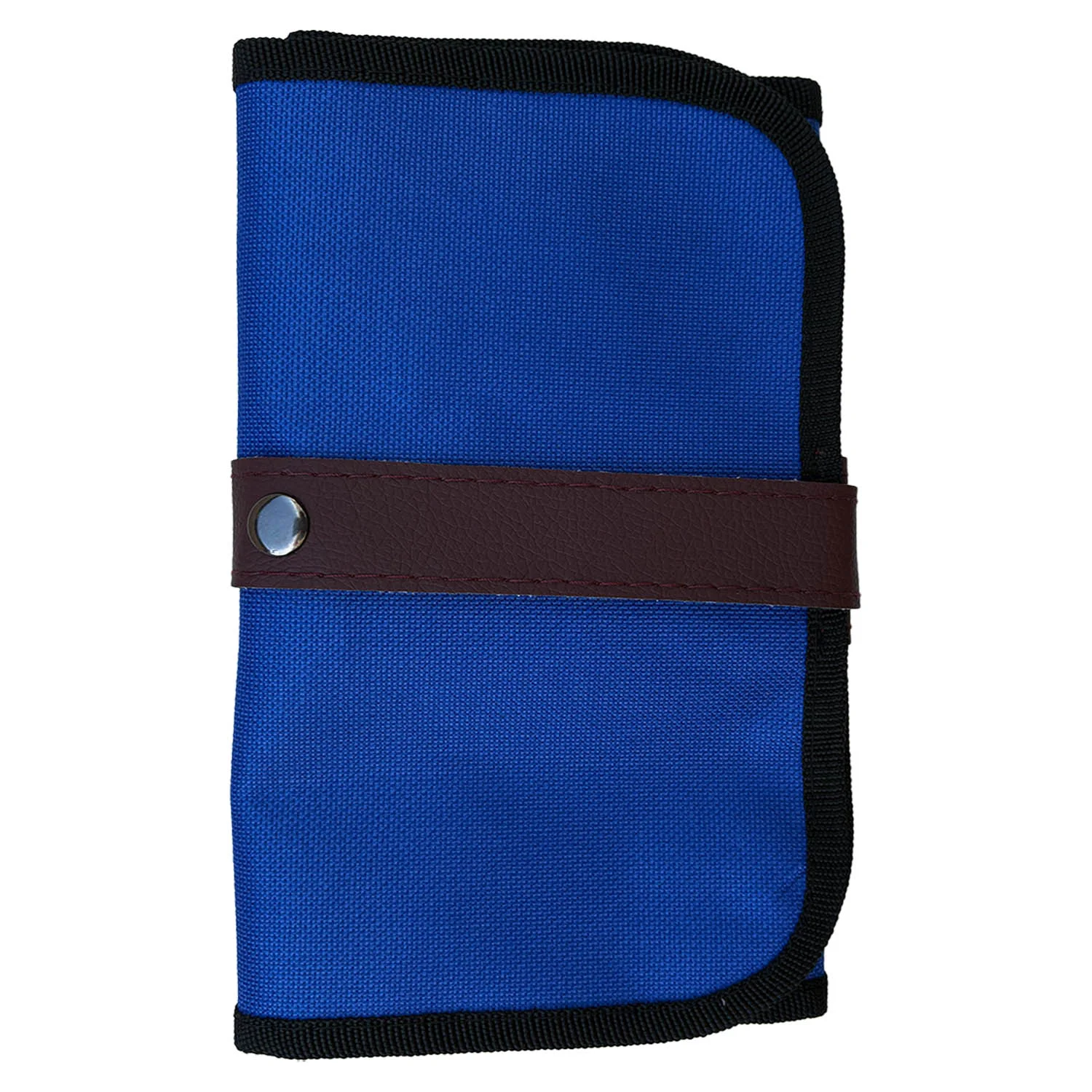 [ESEN152AZU36NEG] Estuche Enrollable Renart Con 36 Espacio Azul borde Negro