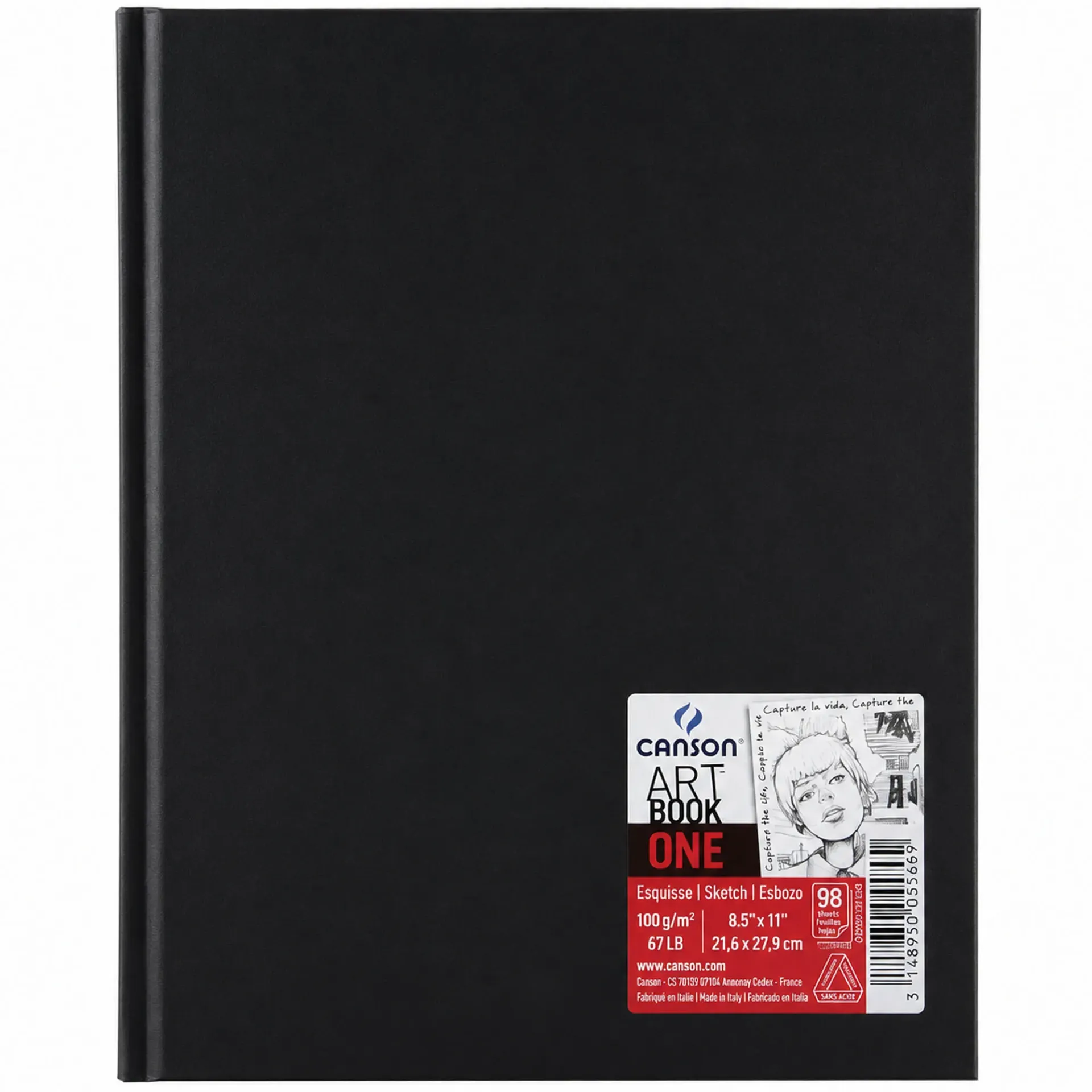 Libreta Canson Art Book One 100gr (27.9x21.6cm)