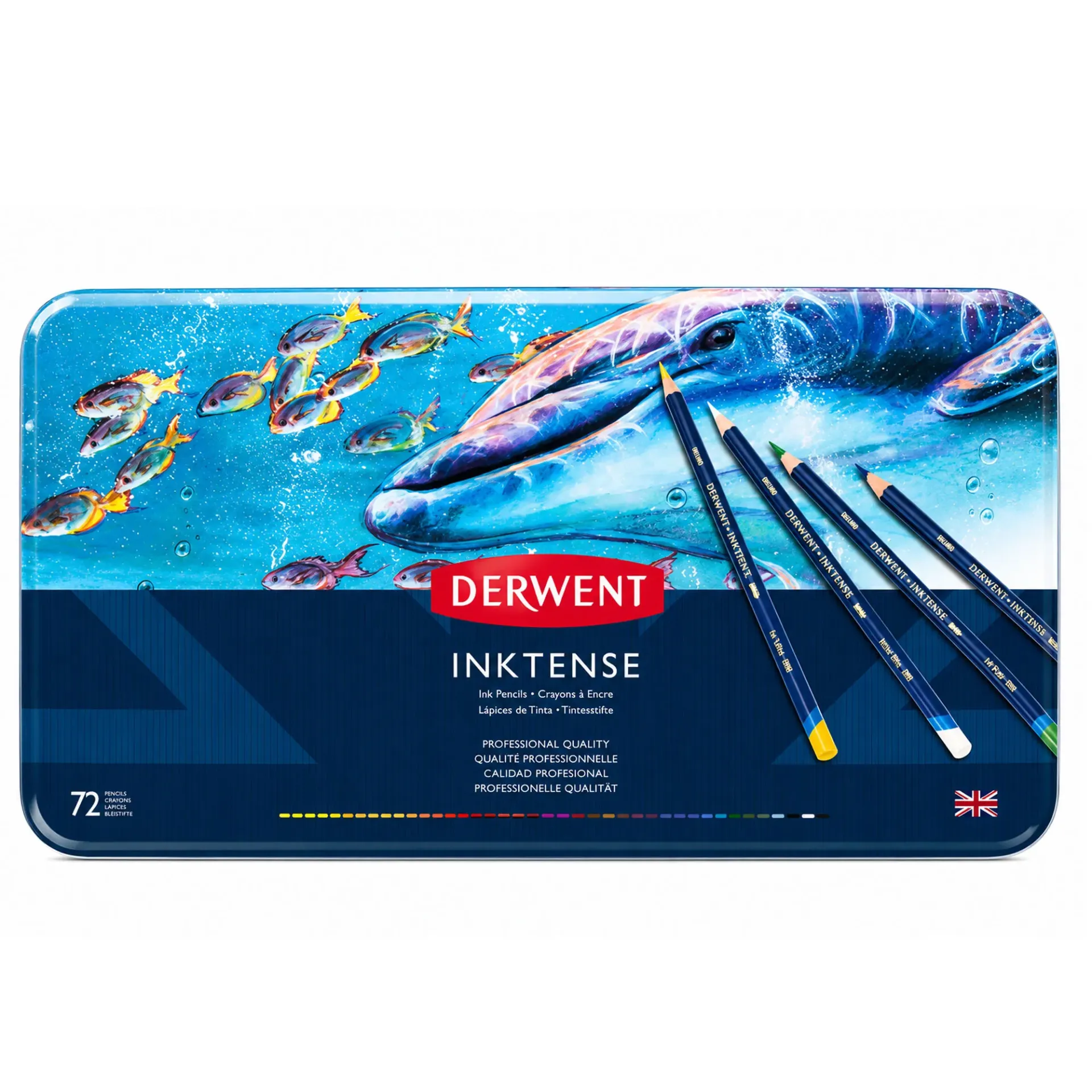 Lápices Acuarelables Derwent Inktense (72 colores)