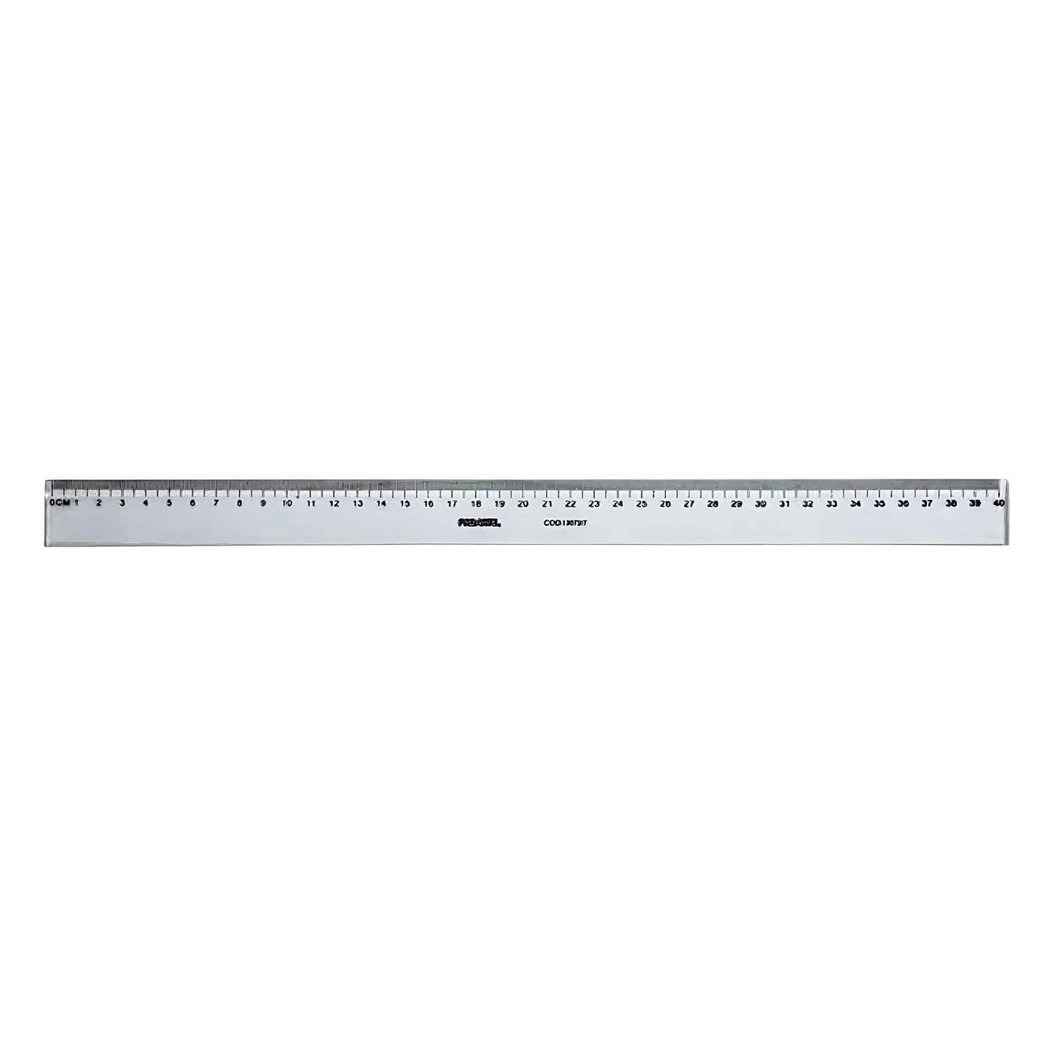 Regla Plástica Biselada Humo Proarte 40cm