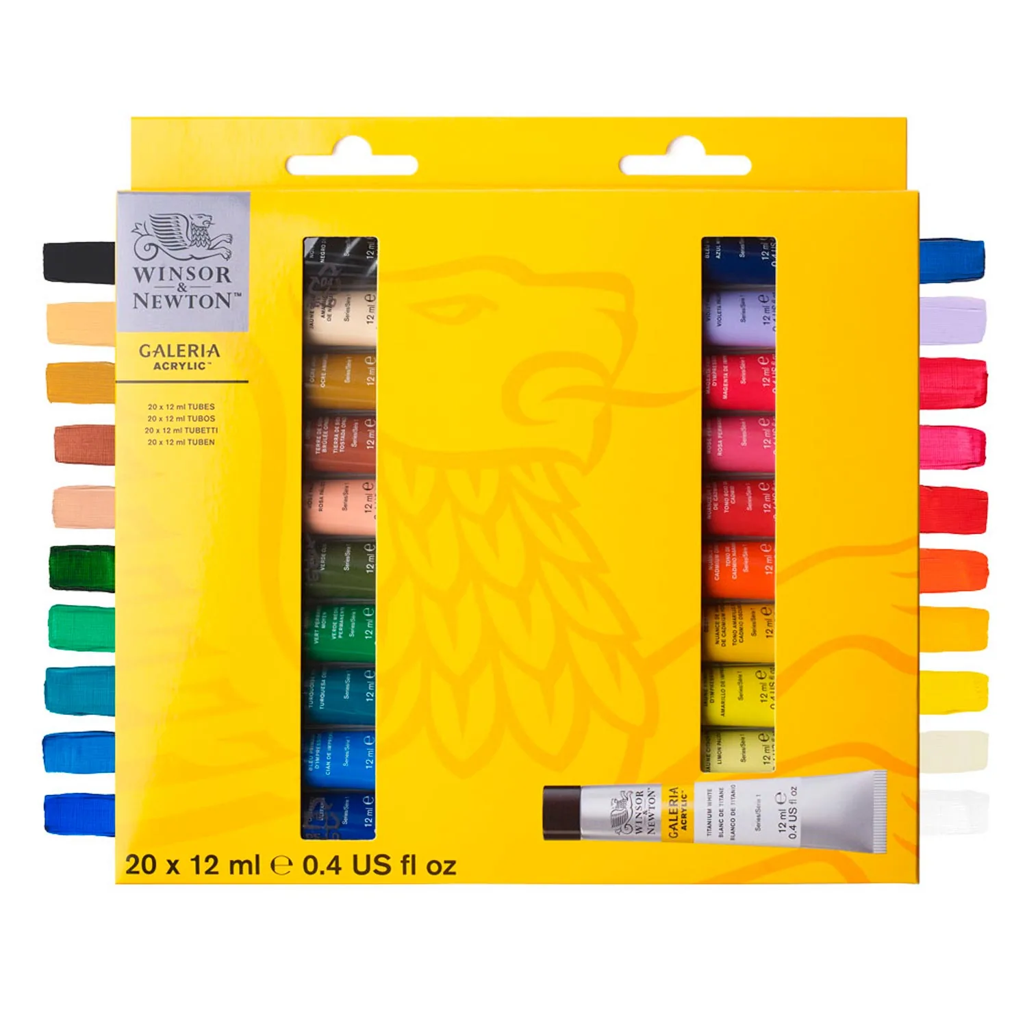 [W2190606000] Set Inicial Acrílico Galería Winsor & Newton 20x12ml