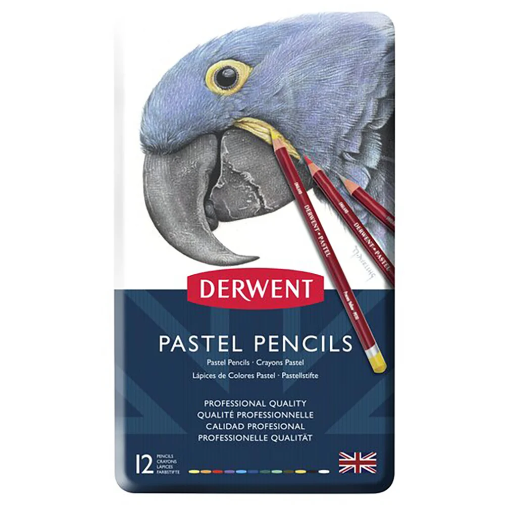 Set de Lápices Pastel Derwent 12 Colores