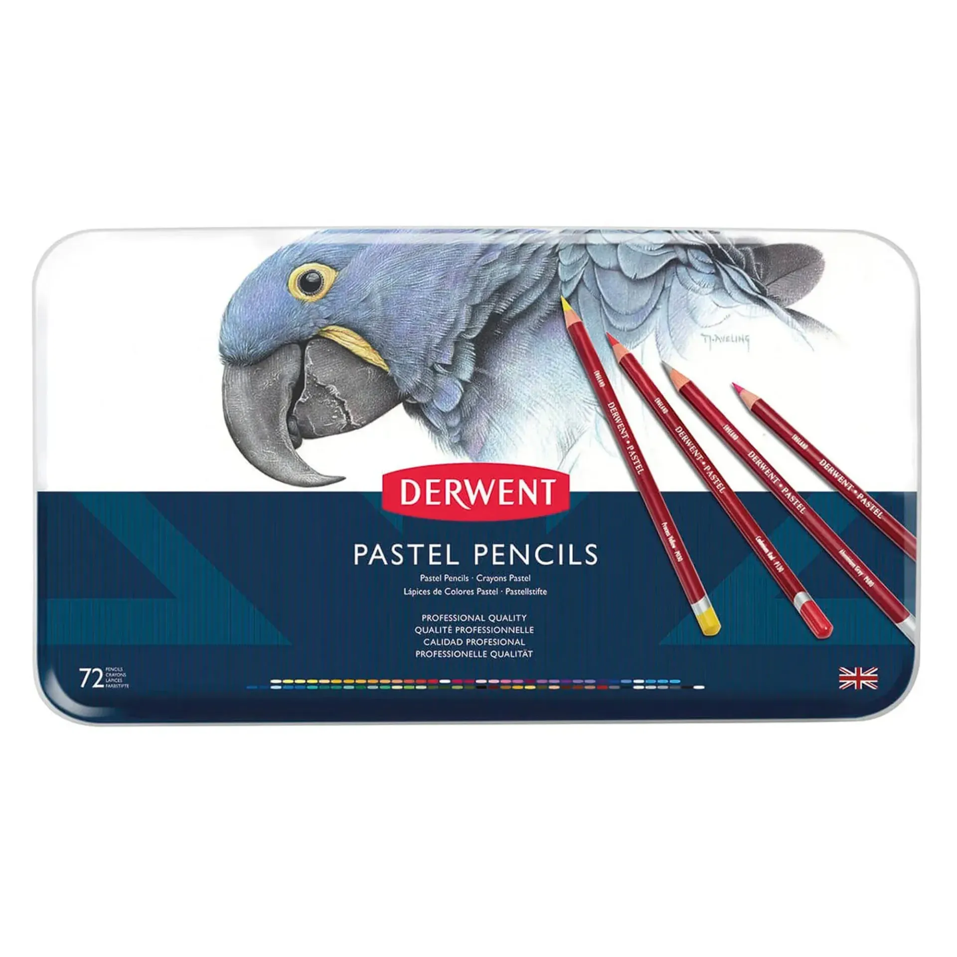 Set de Lápices Pastel Derwent 72 Colores