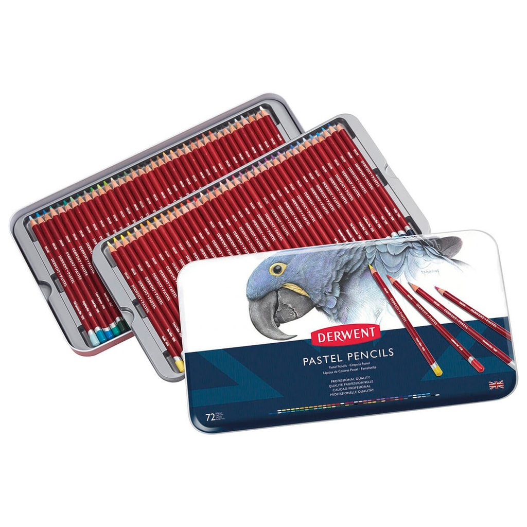Set de Lápices Pastel Derwent 72 Colores