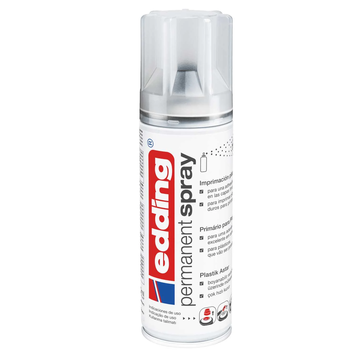 Spray Permanente Edding Imprimante E-5200 para Plástico