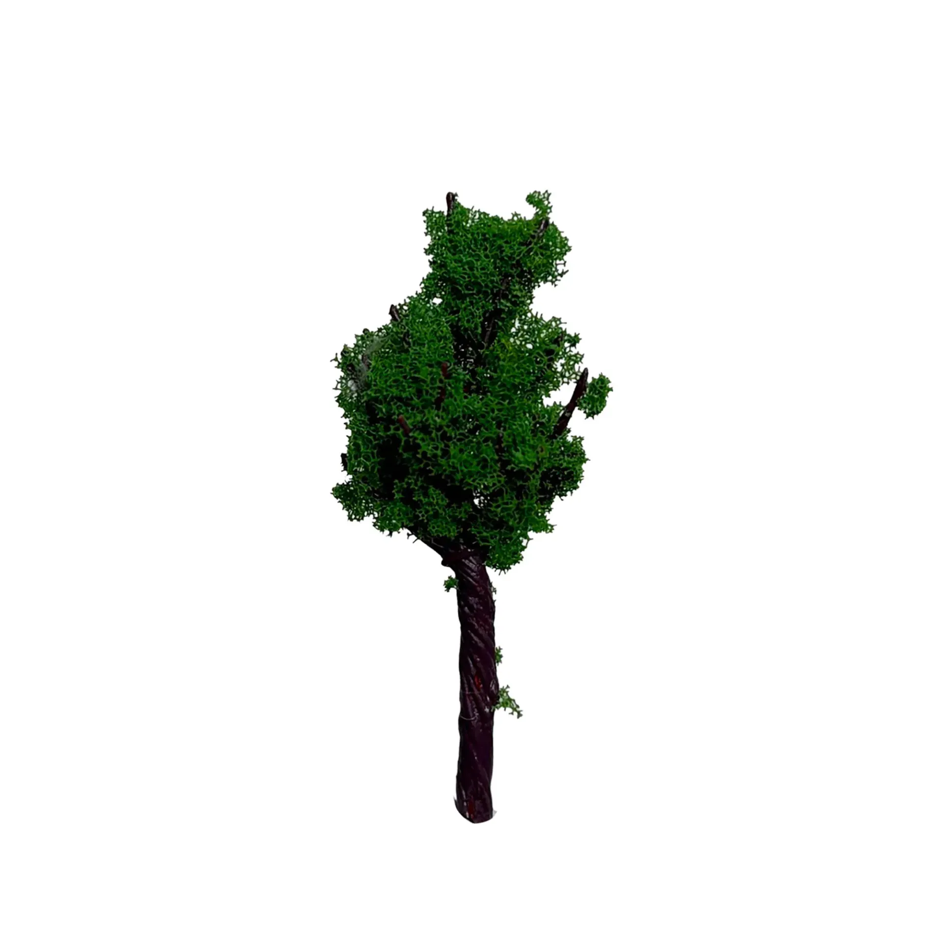 Árbol 3x1 cm Follaje Espuma Verde Medio T32-10