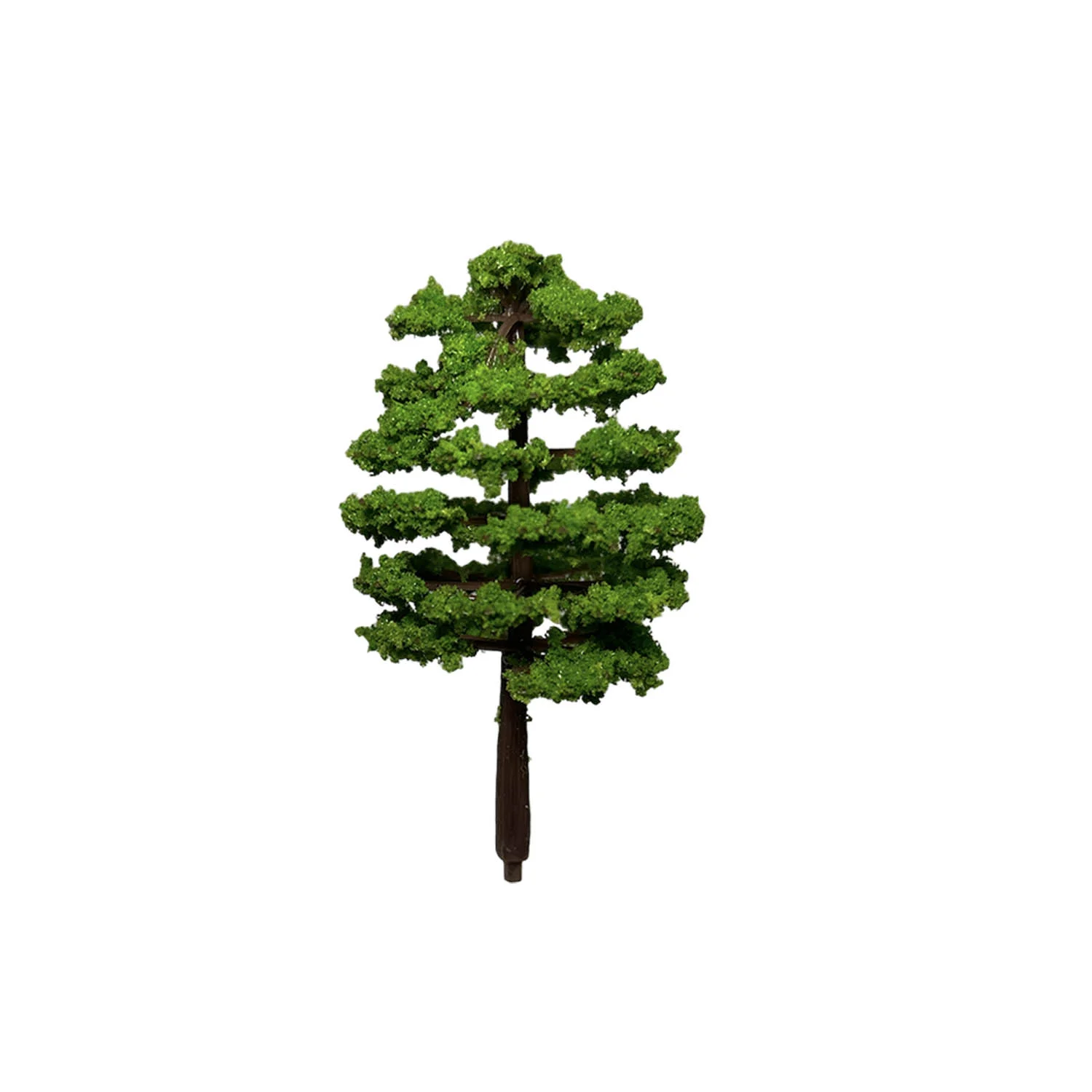 Árbol 8x3 cm Follaje Espuma Verde Medio