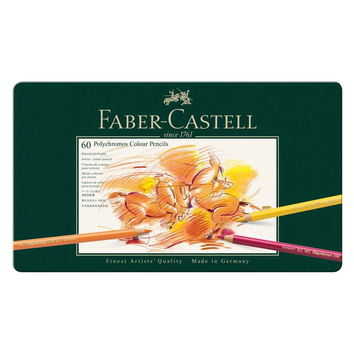 Lápices Faber-Castell Polychromos 60 Colores
