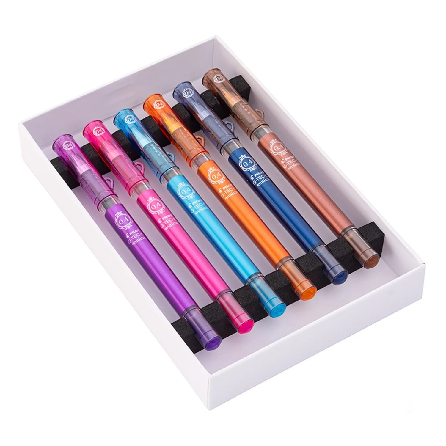 [BLGCM406] Lápiz Gel Pilot GTEC Maica 0.4mm 6 Colores