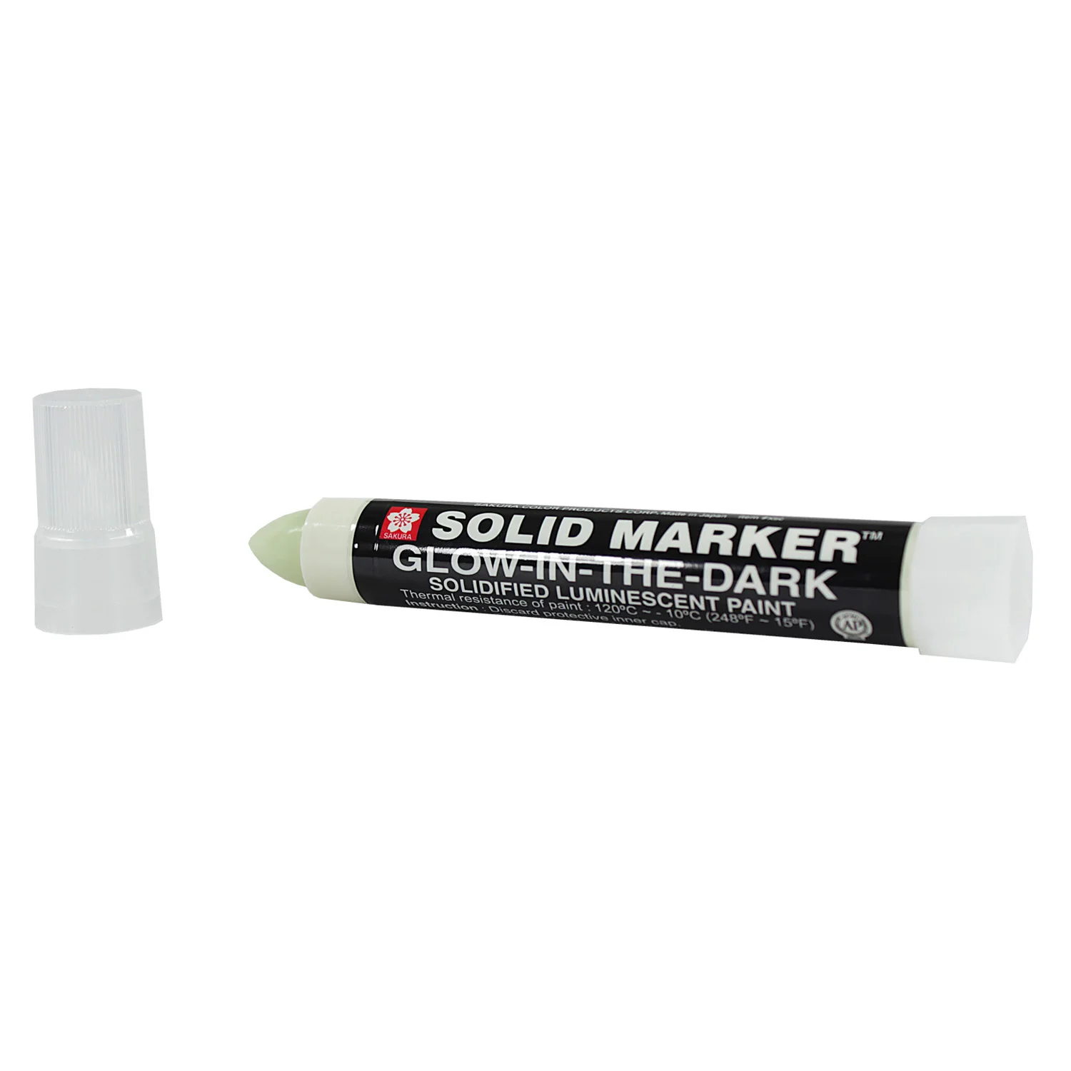 Marcador en Barra Sakura Solid Marker Amarillo Fosforescente