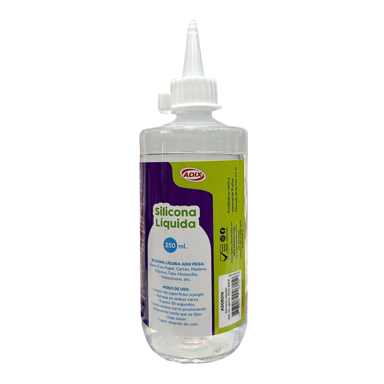 [A506014] Silicona Líquida Adix 250ml