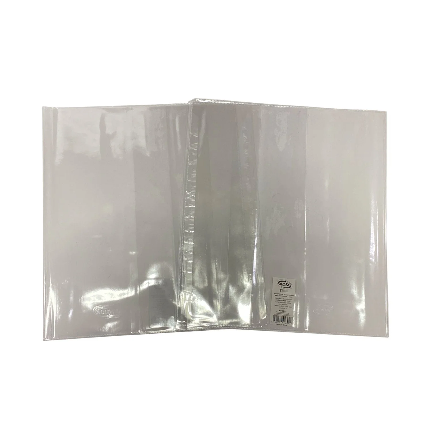 [A513026] Forro Libro Adix Transp. Adaptable c/Adhesivo(54x30cm)