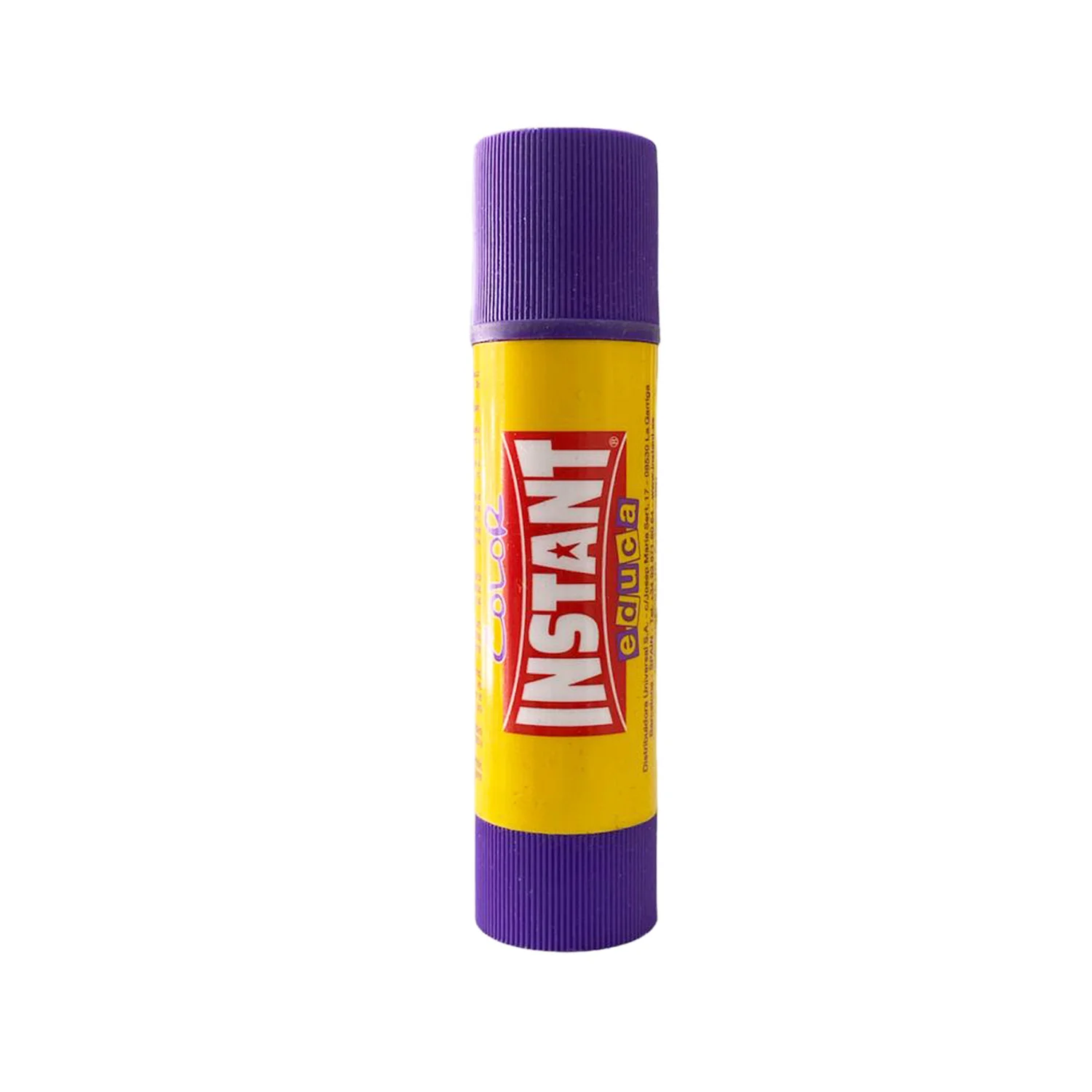 [123616] Pegamento en Barra Escolar Color Morado Instant