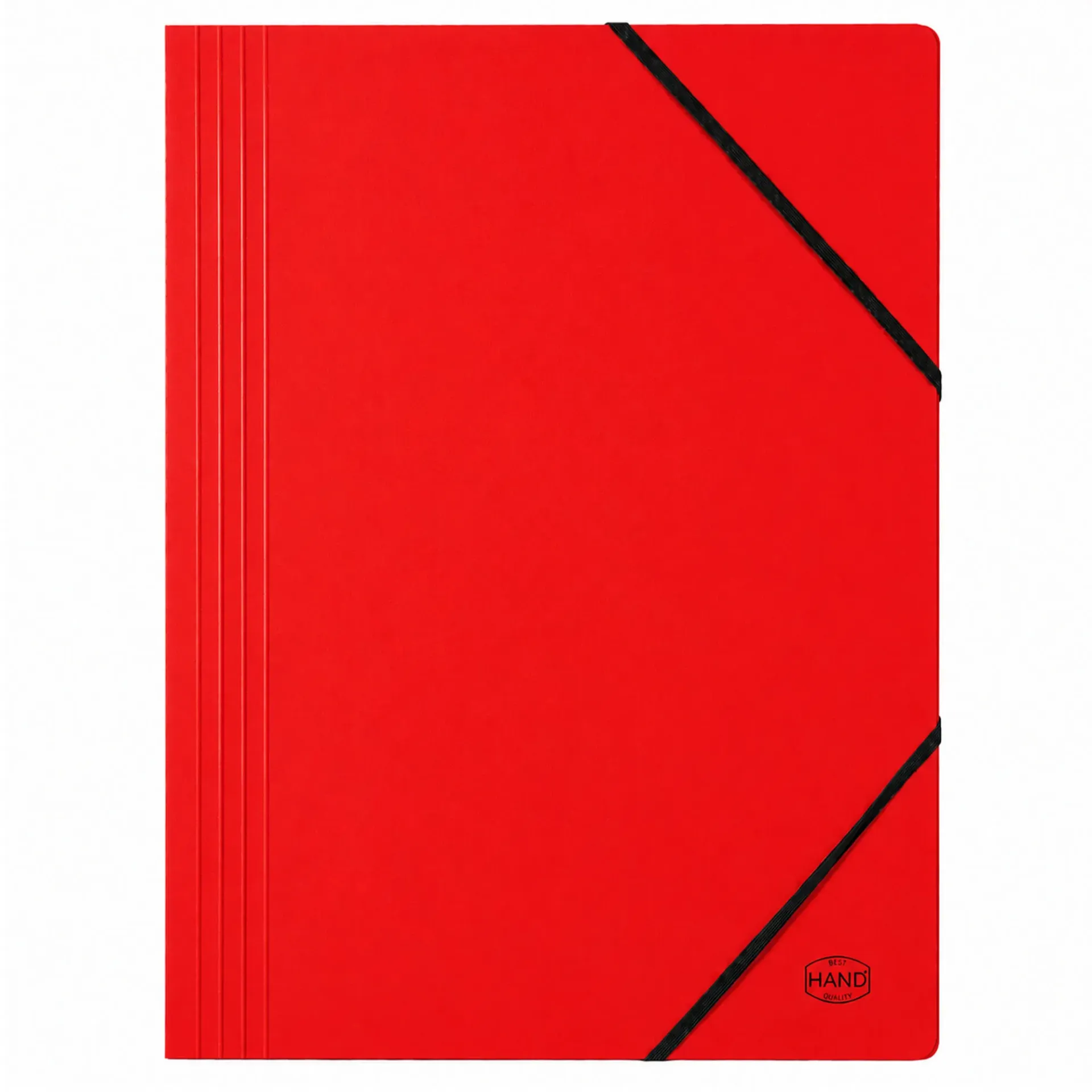 Carpeta de Cartón con Solapas y Elástico (Oficio)