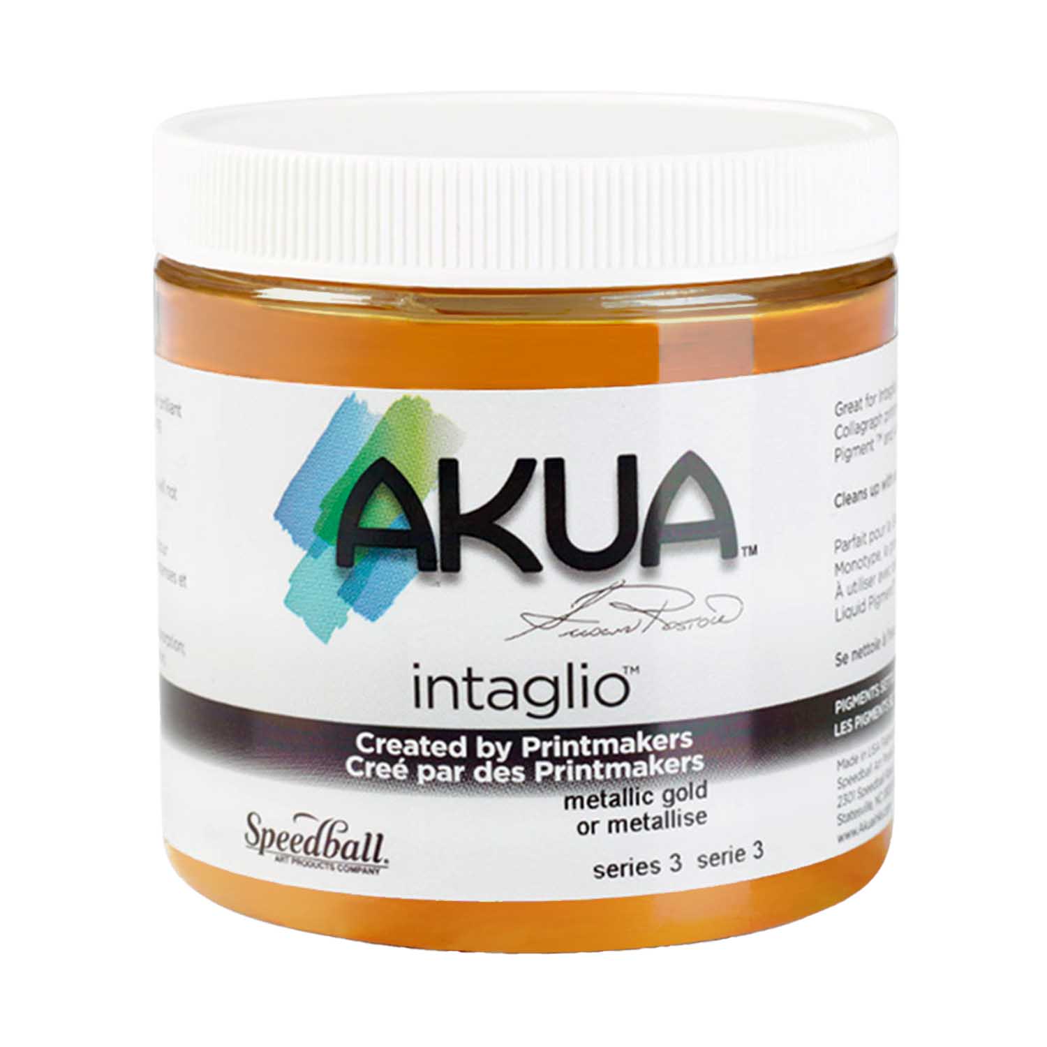 Tinta Profesional para Grabado Akua Intaglio ink 236ml