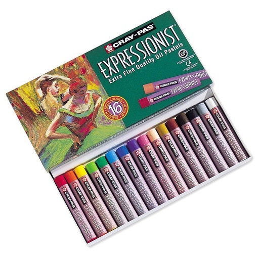 Pasteles Grasos Sakura Cray-Pas Expressionist 16 Colores