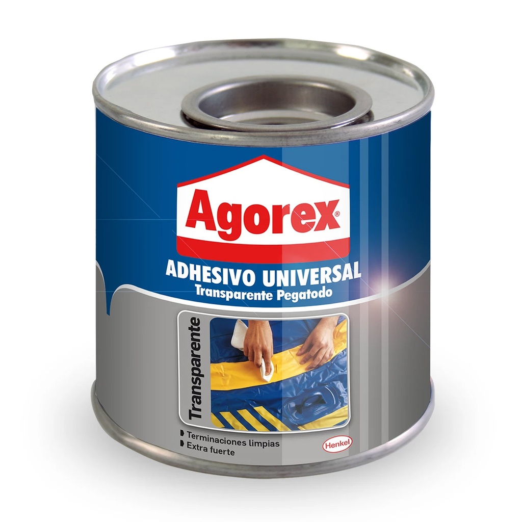 Adhesivo Agorex Transparente en Tarro (1/16 Galón) 240cc