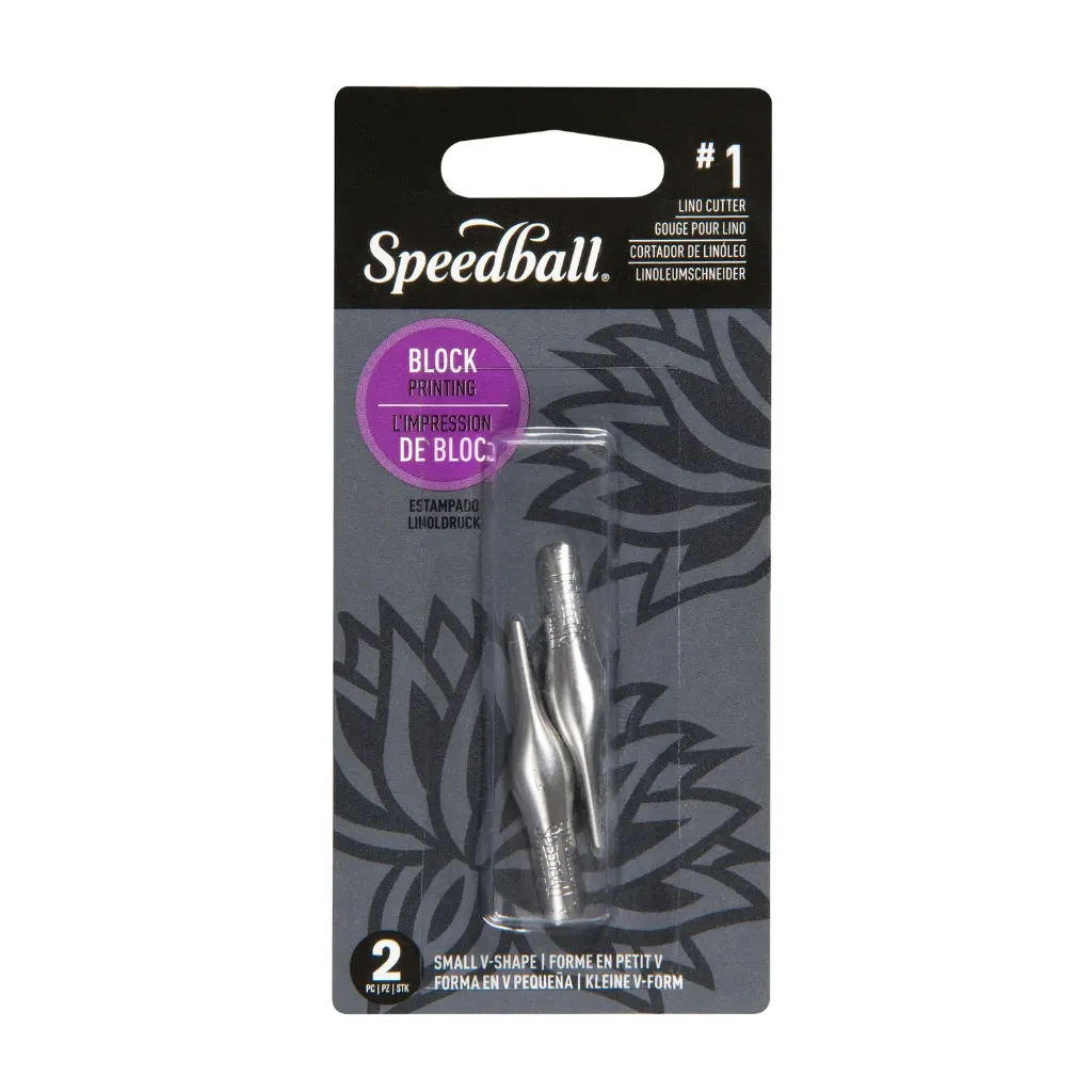 Gubias para linóleo Speedball 2 unidades de 1 Grosor