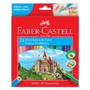 Lápices Faber-Castell Ecolápices 24 Colores + Sacapuntas