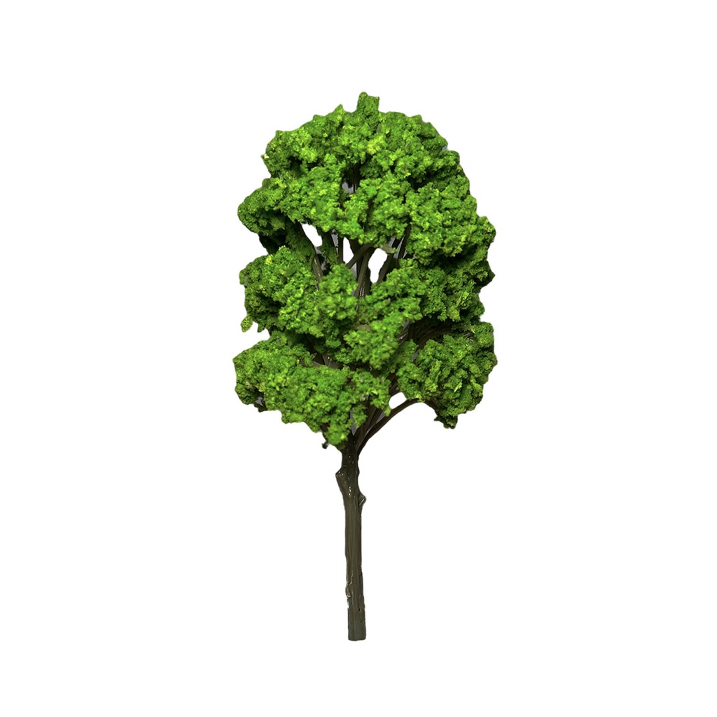 Árbol 14.5 x 7.5 cm Follaje Espuma Verde Medio