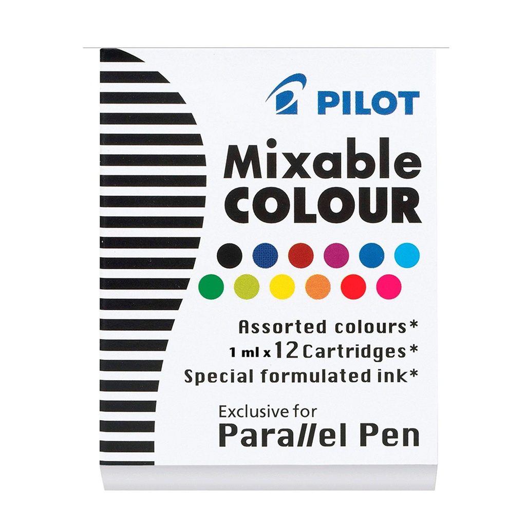 Cartucho Pilot Recarga para Pluma Parallel (12 colores)