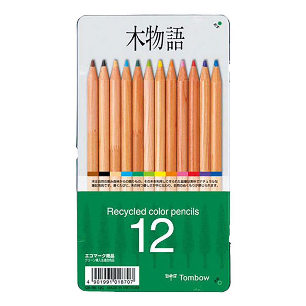 Set de Lápices Color Recycled Tombow (12 Colores)