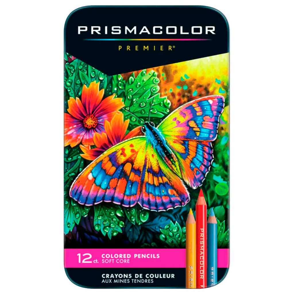 Lápices Prismacolor Premier 12 Colores