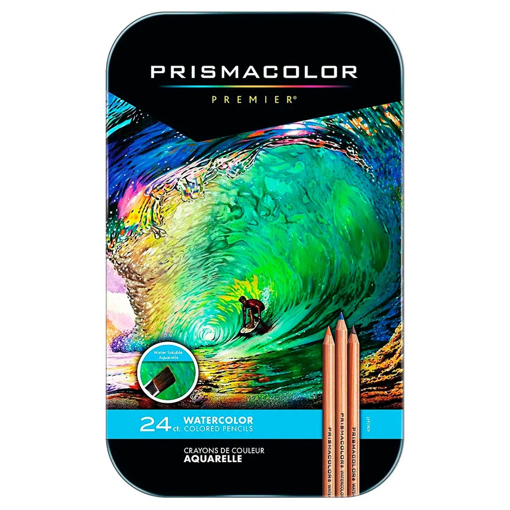 Lápices Acuarelables Prismacolor Premier (24 Colores)