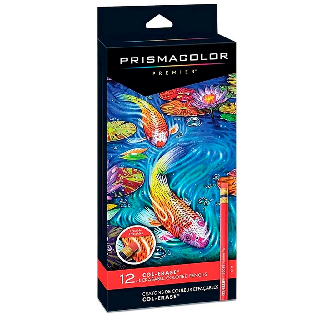 Lápices Prismacolor Colerase BORRABLES (12 Colores)