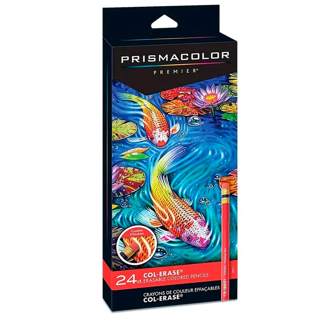 Lápices Prismacolor Colerase BORRABLES (24 Colores)