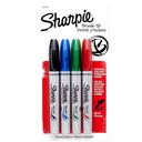 Set Marcadores Sharpie Punta Pincel (4 Colores)