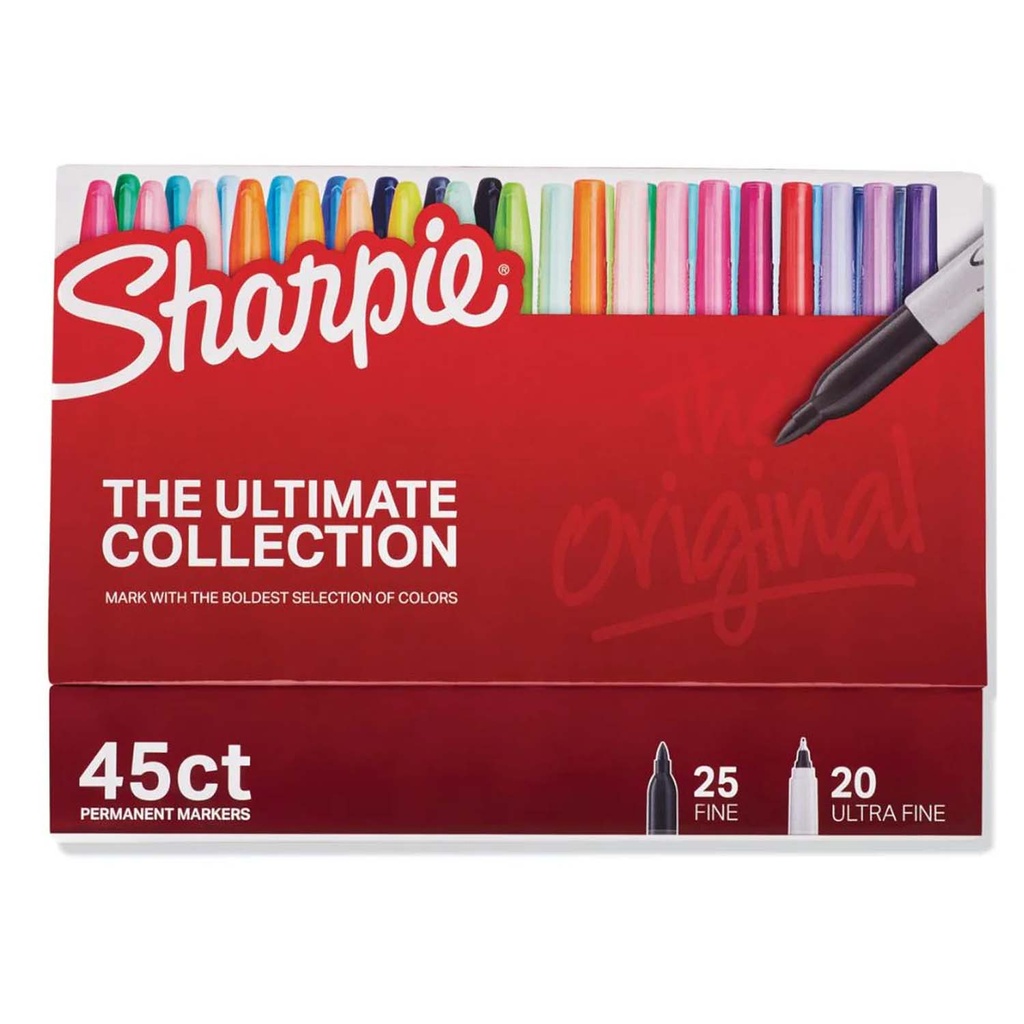 Marcador Sharpie The Ultimate Collection 45 Colores