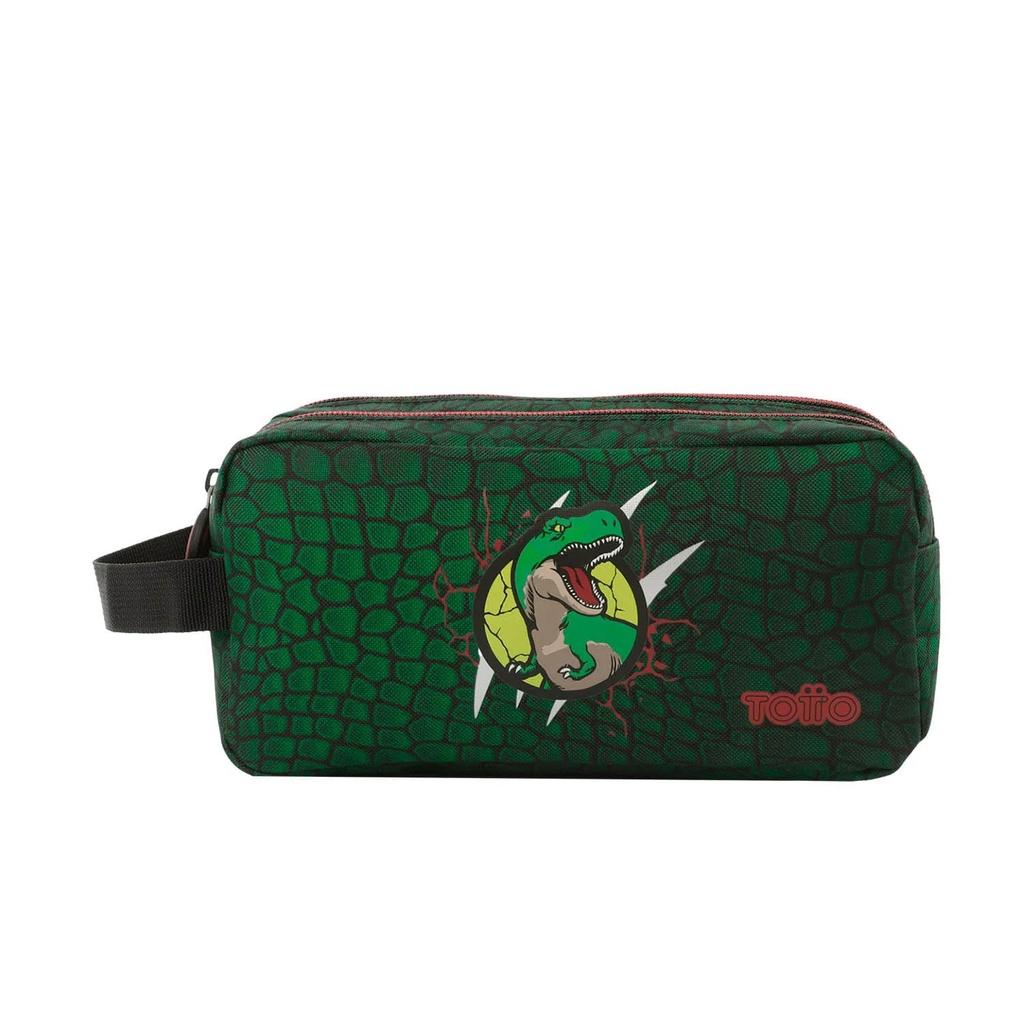 Estuche Totto Rex Dino Grande Multiuso